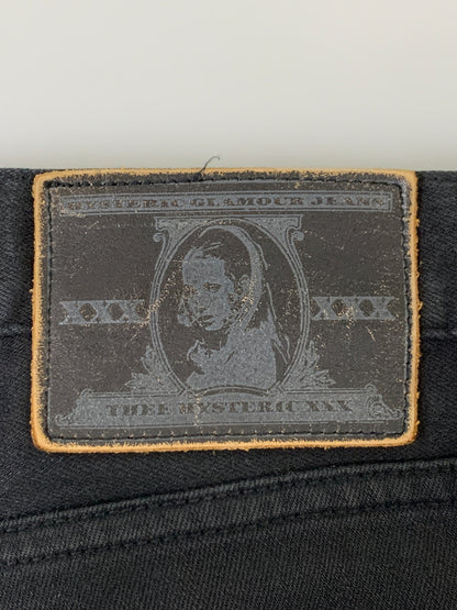 【中古品】【メンズ】 HYSTERIC GLAMOUR ヒステリックグラマー DAMAGE PANTS BLACK ダメージパンツ ブラック XXX 0651AP05 メンズ ボトムス 151-260704-hu-21-min サイズ：29 カラー：ブラック 万代Net店