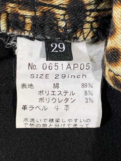 【中古品】【メンズ】 HYSTERIC GLAMOUR ヒステリックグラマー DAMAGE PANTS BLACK ダメージパンツ ブラック XXX 0651AP05 メンズ ボトムス 151-260704-hu-21-min サイズ：29 カラー：ブラック 万代Net店