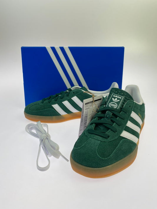 【未使用品】【メンズ】 adidas アディダス GAZELLE INDOOR JI2062 ガゼル インドア スニーカー 靴 161-251120-kk-38-min カラー：COLLGREEN/FTWWHT/GUM 万代Net店