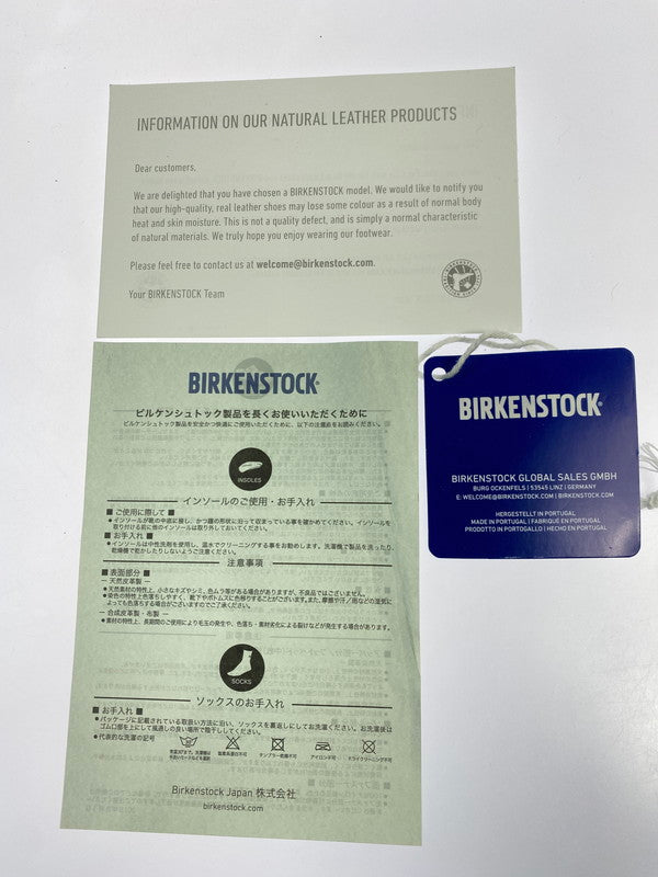 【中古美品】【メンズ】 BIRKENSTOCK ビルケンシュトック UTTI LACE 1029579 ウッティレース コンフォート フラットシューズ 革靴 164-251120-kk-44-min サイズ：41 カラー：BLACK 万代Net店