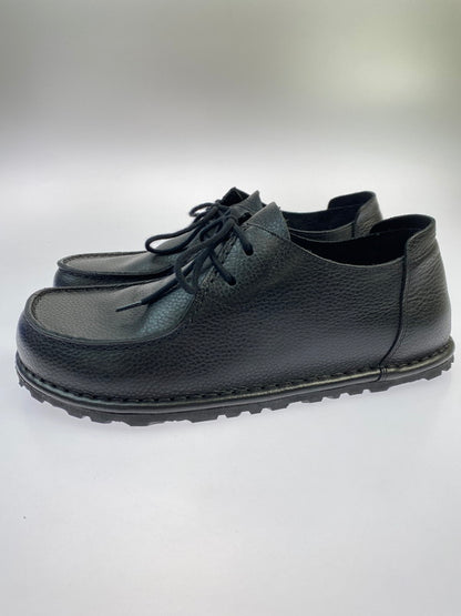 【中古美品】【メンズ】 BIRKENSTOCK ビルケンシュトック UTTI LACE 1029579 ウッティレース コンフォート フラットシューズ 革靴 164-251120-kk-44-min サイズ：41 カラー：BLACK 万代Net店