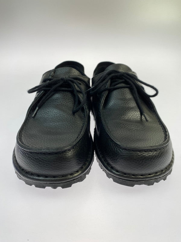 【中古美品】【メンズ】 BIRKENSTOCK ビルケンシュトック UTTI LACE 1029579 ウッティレース コンフォート フラットシューズ 革靴 164-251120-kk-44-min サイズ：41 カラー：BLACK 万代Net店