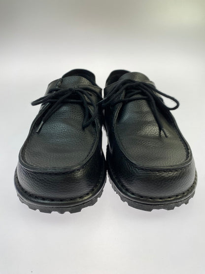 【中古美品】【メンズ】 BIRKENSTOCK ビルケンシュトック UTTI LACE 1029579 ウッティレース コンフォート フラットシューズ 革靴 164-251120-kk-44-min サイズ：41 カラー：BLACK 万代Net店