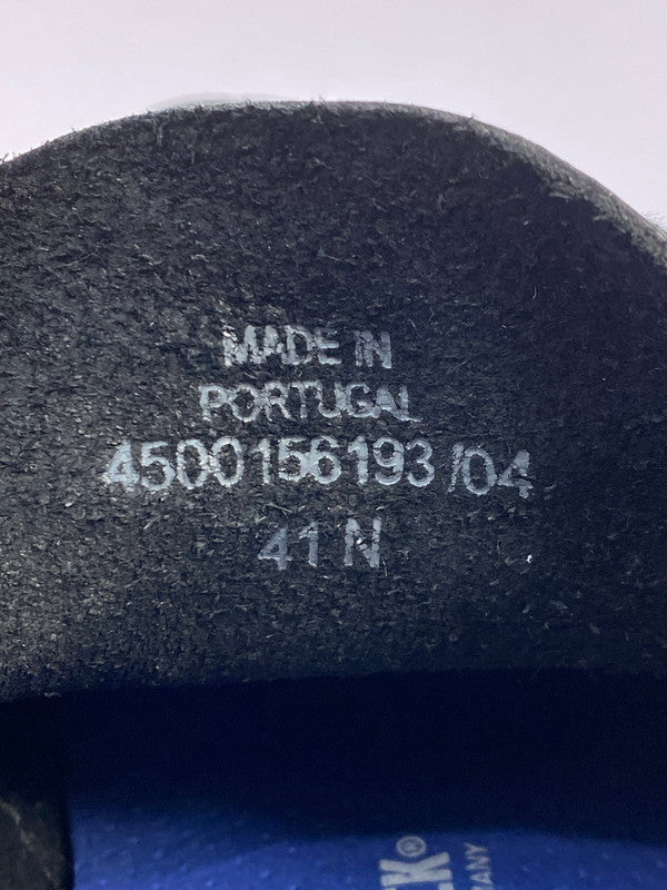 【中古美品】【メンズ】 BIRKENSTOCK ビルケンシュトック UTTI LACE 1029579 ウッティレース コンフォート フラットシューズ 革靴 164-251120-kk-44-min サイズ：41 カラー：BLACK 万代Net店