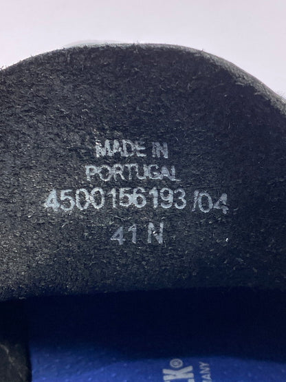 【中古美品】【メンズ】 BIRKENSTOCK ビルケンシュトック UTTI LACE 1029579 ウッティレース コンフォート フラットシューズ 革靴 164-251120-kk-44-min サイズ：41 カラー：BLACK 万代Net店