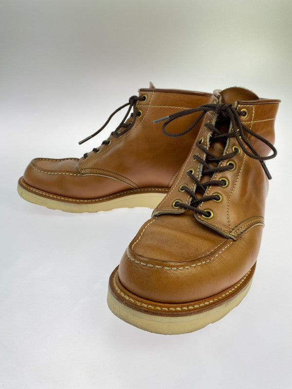 【中古品】【メンズ】 JOHN LOFGREN ジョン ロフグレン MOC TOE BOOTS モックトゥブーツ ワークブーツ メンズ 靴 164-251124-em-04-min カラー：ブラウン 万代Net店