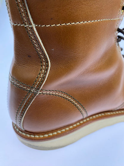 【中古品】【メンズ】 JOHN LOFGREN ジョン ロフグレン MOC TOE BOOTS モックトゥブーツ ワークブーツ メンズ 靴 164-251124-em-04-min カラー：ブラウン 万代Net店