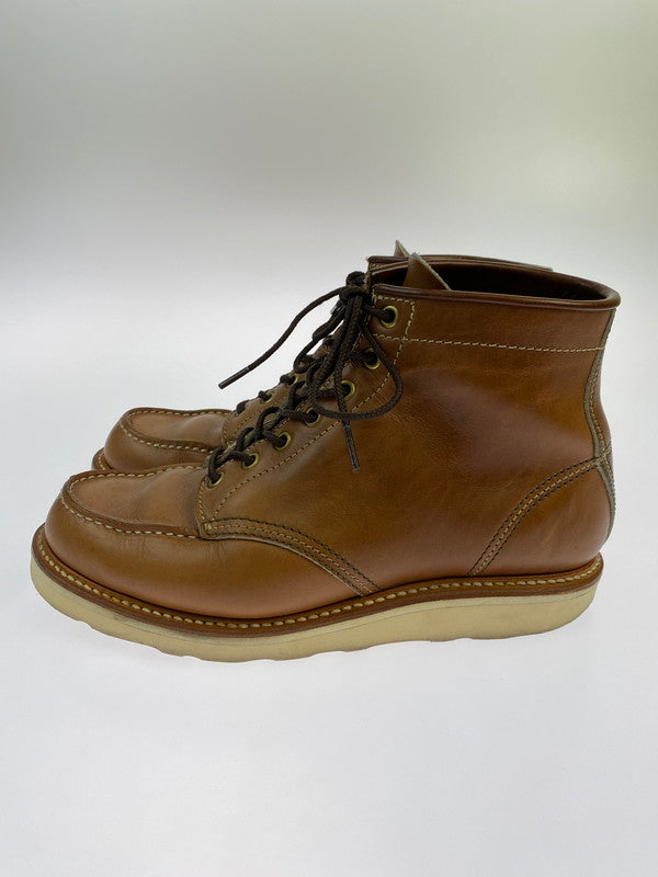 【中古品】【メンズ】 JOHN LOFGREN ジョン ロフグレン MOC TOE BOOTS モックトゥブーツ ワークブーツ メンズ 靴 164-251124-em-04-min カラー：ブラウン 万代Net店