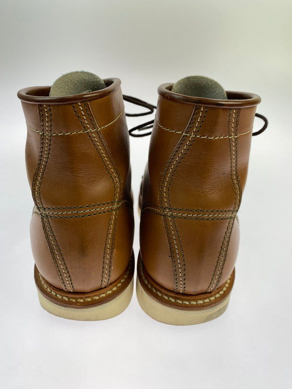 【中古品】【メンズ】 JOHN LOFGREN ジョン ロフグレン MOC TOE BOOTS モックトゥブーツ ワークブーツ メンズ 靴 164-251124-em-04-min カラー：ブラウン 万代Net店
