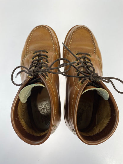 【中古品】【メンズ】 JOHN LOFGREN ジョン ロフグレン MOC TOE BOOTS モックトゥブーツ ワークブーツ メンズ 靴 164-251124-em-04-min カラー：ブラウン 万代Net店