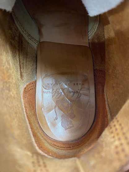 【中古品】【メンズ】 JOHN LOFGREN ジョン ロフグレン MOC TOE BOOTS モックトゥブーツ ワークブーツ メンズ 靴 164-251124-em-04-min カラー：ブラウン 万代Net店