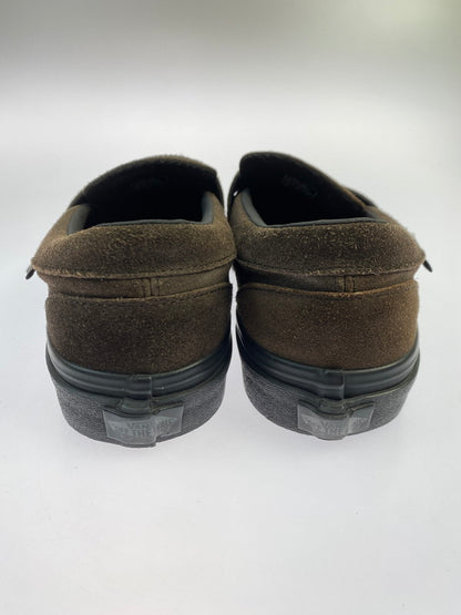 【中古品】【メンズ】 VANS バンズ LOAFER V196CF CN ローファー スニーカー 靴 162-251120-kk-42-min カラー：BROWN/BLACK 万代Net店