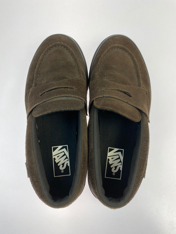 【中古品】【メンズ】 VANS バンズ LOAFER V196CF CN ローファー スニーカー 靴 162-251120-kk-42-min カラー：BROWN/BLACK 万代Net店