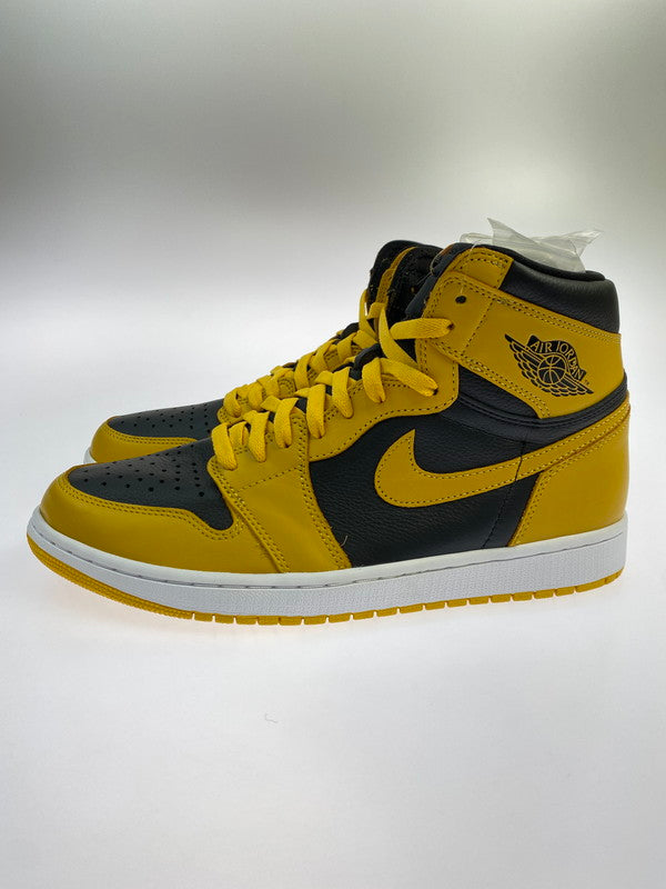 【未使用品】【メンズ】 NIKE ナイキ AIR JORDAN 1 HIGH OG POLLEN 555088-701 エア ジョーダン 1 レトロ ハイ オリジナル ポレン スニーカー 靴 160-251120-kk-31-min カラー：POLLEN/WHITE-BLACK 万代Net店