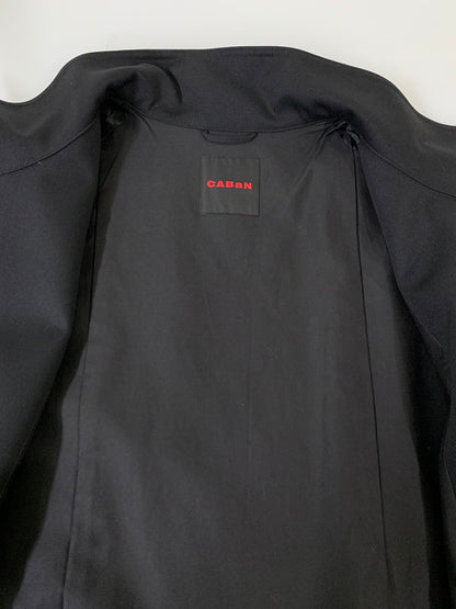 【中古品】【メンズ】 CABaN キャバン 23AW WOOL GABARDINE STAND COLLAR COAT 59-09-94-09001 ウールギャバジン スタンドカラー コート アウター 140-251119-kk-24-min サイズ：S カラー：ブラック 万代Net店