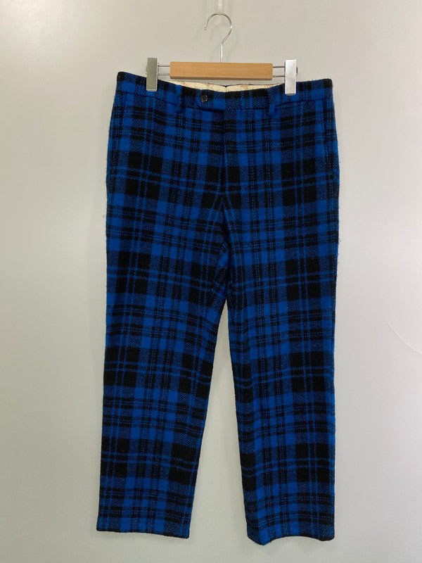 【中古品】【メンズ】 THE STYLIST JAPAN ザスタイリストジャパン HARRIS TWEED 3ピース ハリスツイード スリーピーススーツ メンズ セットアップ 140-251121-em-33-min サイズ：S カラー：ブルー/ブラック（チェック柄） 万代Net店