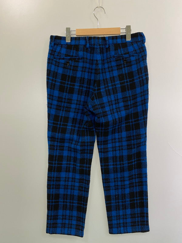 【中古品】【メンズ】 THE STYLIST JAPAN ザスタイリストジャパン HARRIS TWEED 3ピース ハリスツイード スリーピーススーツ メンズ セットアップ 140-251121-em-33-min サイズ：S カラー：ブルー/ブラック（チェック柄） 万代Net店