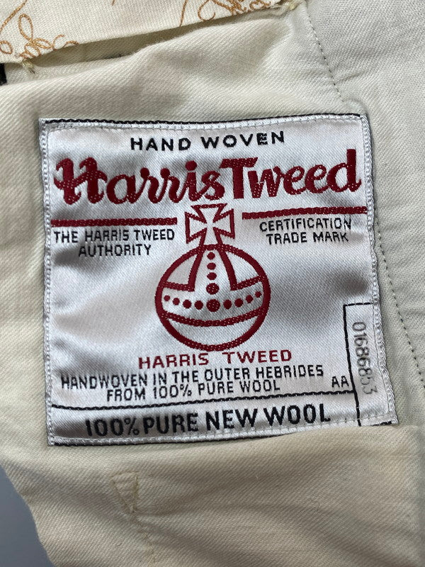 【中古品】【メンズ】 THE STYLIST JAPAN ザスタイリストジャパン HARRIS TWEED 3ピース ハリスツイード スリーピーススーツ メンズ セットアップ 140-251121-em-33-min サイズ：S カラー：ブルー/ブラック（チェック柄） 万代Net店