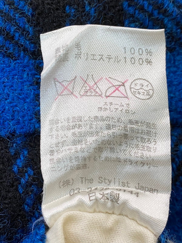 【中古品】【メンズ】 THE STYLIST JAPAN ザスタイリストジャパン HARRIS TWEED 3ピース ハリスツイード スリーピーススーツ メンズ セットアップ 140-251121-em-33-min サイズ：S カラー：ブルー/ブラック（チェック柄） 万代Net店