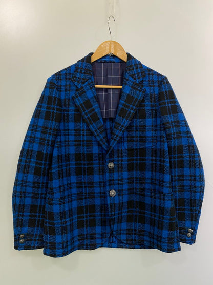 【中古品】【メンズ】 THE STYLIST JAPAN ザスタイリストジャパン HARRIS TWEED 3ピース ハリスツイード スリーピーススーツ メンズ セットアップ 140-251121-em-33-min サイズ：S カラー：ブルー/ブラック（チェック柄） 万代Net店