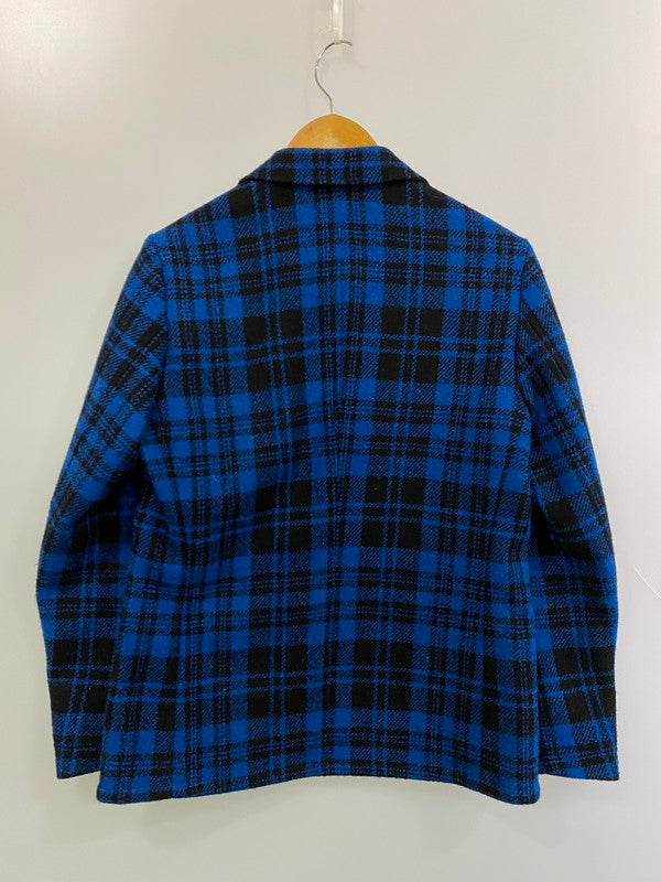 【中古品】【メンズ】 THE STYLIST JAPAN ザスタイリストジャパン HARRIS TWEED 3ピース ハリスツイード スリーピーススーツ メンズ セットアップ 140-251121-em-33-min サイズ：S カラー：ブルー/ブラック（チェック柄） 万代Net店