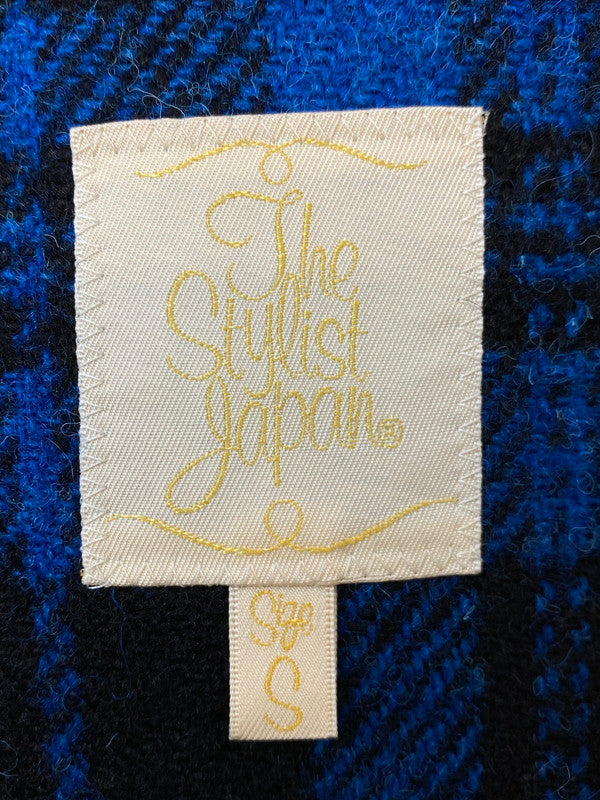 【中古品】【メンズ】 THE STYLIST JAPAN ザスタイリストジャパン HARRIS TWEED 3ピース ハリスツイード スリーピーススーツ メンズ セットアップ 140-251121-em-33-min サイズ：S カラー：ブルー/ブラック（チェック柄） 万代Net店