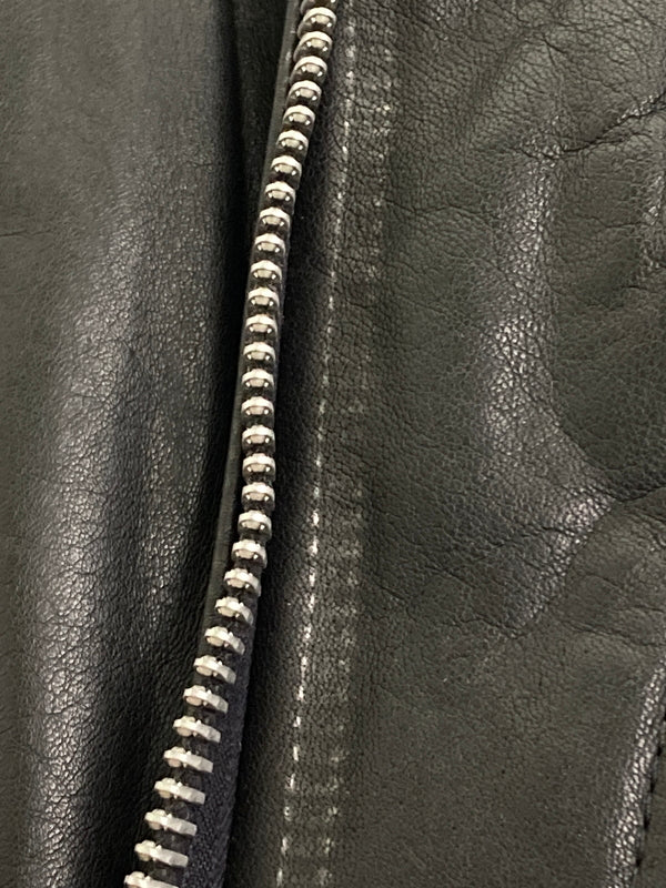 【中古品】【メンズ】 BRANDED GARMENTS ブランデッドガーメンツ LEATHER DOUBLE RIDERES JACKET レザー ダブルライダースジャケット アウター 145-251119-kk-04-min サイズ：36 カラー：ブラック 万代Net店