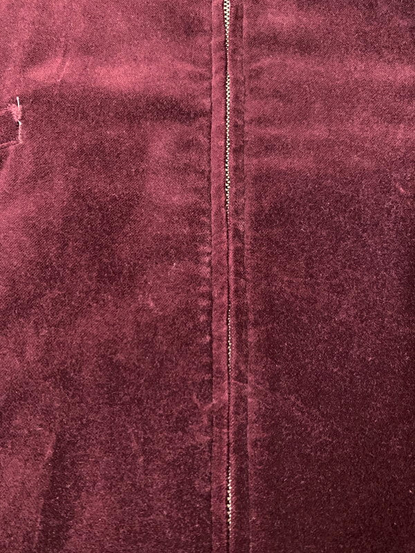 【中古品】【メンズ】 TOWNCRAFT タウンクラフト × WAIPER ウェイパー 別注 コラボ SOUVENIR VIET-NAM JACKET VELOUR TL24S002WP スーベニア ベトナムジャケット ベロア ライトアウター 145-251119-kk-27-min サイズ：L カラー：ワイン 万代Net店