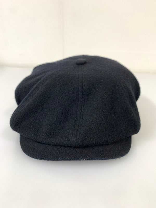 【中古品】【メンズ/レディース】 THE H.W.DOG&CO. イチダブリュードッグアンドコー ウール キャスケット ハンチング 帽子 185-251121-em-05-min カラー：ブラック 万代Net店