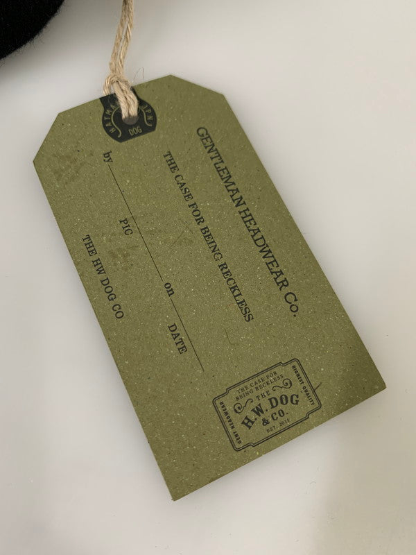 【中古品】【メンズ/レディース】 THE H.W.DOG&CO. イチダブリュードッグアンドコー ウール キャスケット ハンチング 帽子 185-251121-em-05-min カラー：ブラック 万代Net店