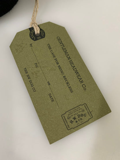 【中古品】【メンズ/レディース】 THE H.W.DOG&CO. イチダブリュードッグアンドコー ウール キャスケット ハンチング 帽子 185-251121-em-05-min カラー：ブラック 万代Net店