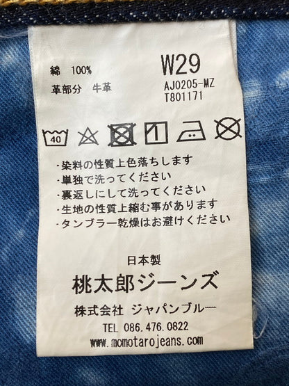 【中古品】【メンズ】 MOMOTARO JEANS DENIM PANTS 出陣レーベル デニムパンツ ボトムス 156-251125-yn-13-min サイズ：W29 カラー：インディゴ 万代Net店