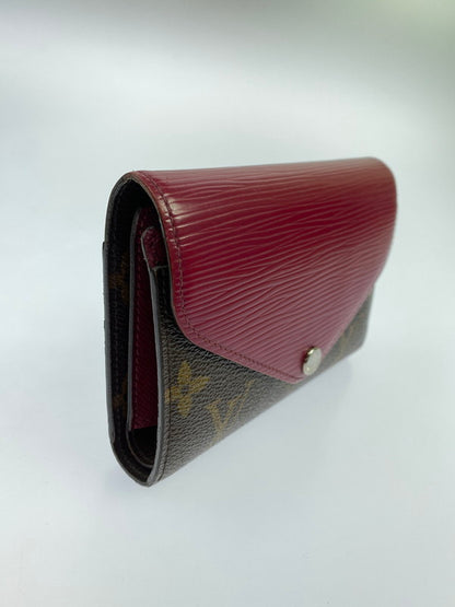 【現状渡し品】【レディース】 LOUIS VUITTON ルイ・ヴィトン モノグラム ポルトフォイユ･マリールー コンパクト M60494 三つ折り財布 コンパクトウォレット 179-251129-kk-38-min カラー：フューシャ 万代Net店