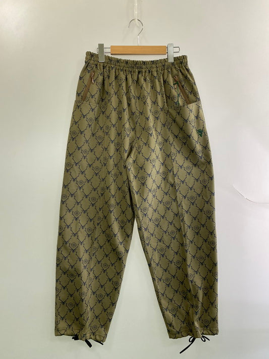 【中古品】【メンズ】 SOUTH2 WEST8 サウスツーウエストエイト STRING C.S. PANT SKULL＆TARGET MR815 センターシームパンツ ワイド パンツ 柄ジャカード メンズ ボトムス 151-251121-em-15-min サイズ：M カラー：カーキ 万代Net店