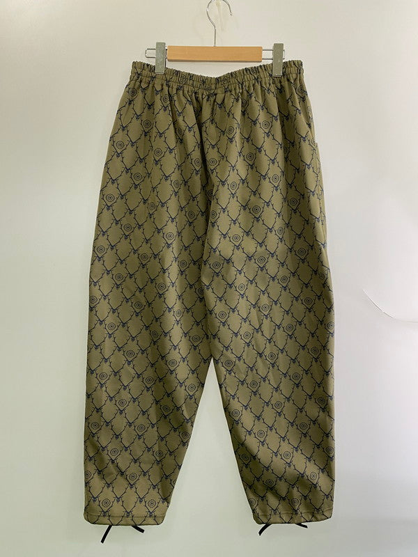 【中古品】【メンズ】 SOUTH2 WEST8 サウスツーウエストエイト STRING C.S. PANT SKULL＆TARGET MR815 センターシームパンツ ワイド パンツ 柄ジャカード メンズ ボトムス 151-251121-em-15-min サイズ：M カラー：カーキ 万代Net店