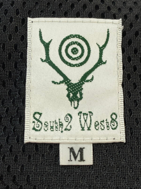 【中古品】【メンズ】 SOUTH2 WEST8 サウスツーウエストエイト STRING C.S. PANT SKULL＆TARGET MR815 センターシームパンツ ワイド パンツ 柄ジャカード メンズ ボトムス 151-251121-em-15-min サイズ：M カラー：カーキ 万代Net店