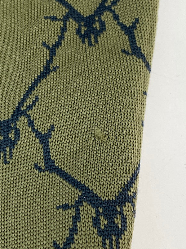 【中古品】【メンズ】 SOUTH2 WEST8 サウスツーウエストエイト STRING C.S. PANT SKULL＆TARGET MR815 センターシームパンツ ワイド パンツ 柄ジャカード メンズ ボトムス 151-251121-em-15-min サイズ：M カラー：カーキ 万代Net店