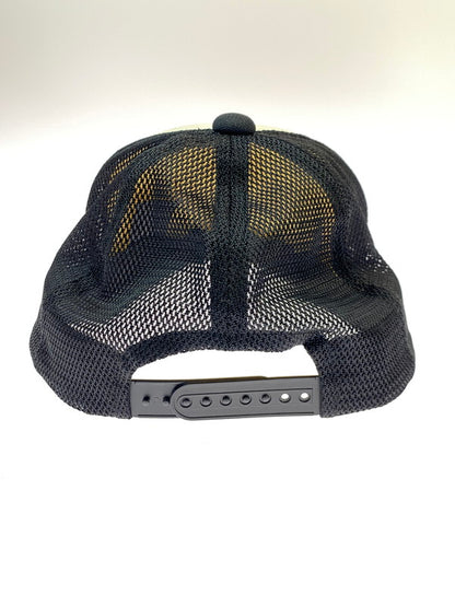 【中古品】【メンズ】 HYSTERIC GLAMOUR ヒステリックグラマー KEEP YOURSELF ALIVE MESH CAP BLACK 02191QH01 19SS ベースボール キャップ 帽子 185-251121-em-14-min サイズ：FREE カラー：ブラック／ホワイト 万代Net店