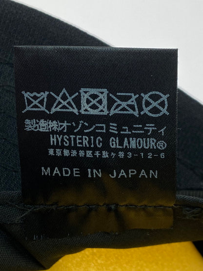 【中古品】【メンズ】 HYSTERIC GLAMOUR ヒステリックグラマー KEEP YOURSELF ALIVE MESH CAP BLACK 02191QH01 19SS ベースボール キャップ 帽子 185-251121-em-14-min サイズ：FREE カラー：ブラック／ホワイト 万代Net店
