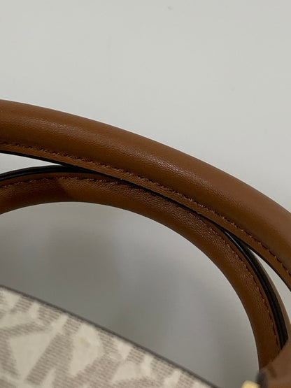 【中古品】【レディース】 Michael Kors マイケルコース HAMILTON ハミルトン サッチェル ショルダーバッグ スモール MKシグネチャー レディース バッグ カバン 180-251121-em-01-min カラー：バニラ 万代Net店