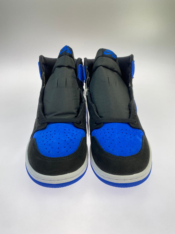 【未使用品】【メンズ】 NIKE ナイキ AIR JORDAN 1 RETRO HIGH OG ROYAL REIMAGINED DZ5485-042 エア ジョーダン 1 レトロ ハイ オリジナル ロイヤル リイマジンド スニーカー 靴 160-251120-kk-32-min カラー：BLACK/ROYAL BLUE-WHITE 万代Net店