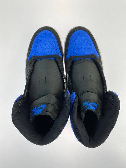 【未使用品】【メンズ】 NIKE ナイキ AIR JORDAN 1 RETRO HIGH OG ROYAL REIMAGINED DZ5485-042 エア ジョーダン 1 レトロ ハイ オリジナル ロイヤル リイマジンド スニーカー 靴 160-251120-kk-32-min カラー：BLACK/ROYAL BLUE-WHITE 万代Net店