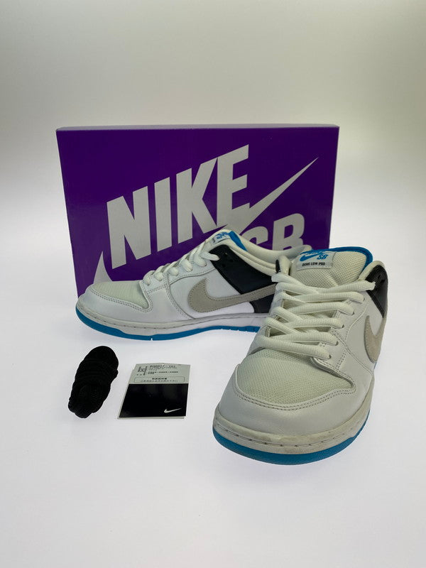 【中古品】【メンズ】 NIKE SB ナイキ スケートボーディング DUNK LOW PRO BQ6817-101 ダンクロー プロ スニーカー 靴 160-251120-kk-33-min カラー：WHITE/NEUTRAL GREY-BLACK 万代Net店