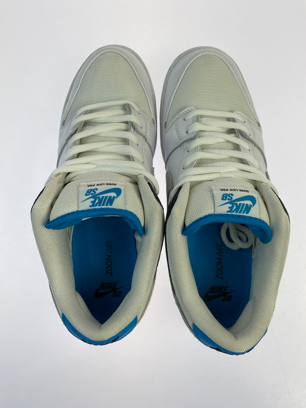 【中古品】【メンズ】 NIKE SB ナイキ スケートボーディング DUNK LOW PRO BQ6817-101 ダンクロー プロ スニーカー 靴 160-251120-kk-33-min カラー：WHITE/NEUTRAL GREY-BLACK 万代Net店