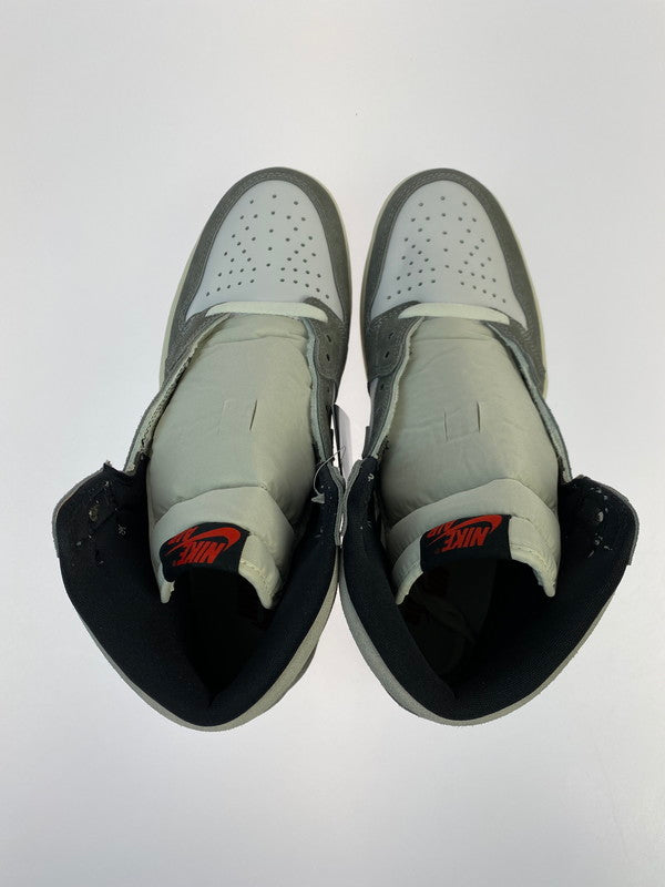 【未使用品】【メンズ】 NIKE ナイキ AIR JORDAN 1 RETRO HIGH OG DZ5485-051 エア ジョーダン 1 レトロ ハイ オリジナル スニーカー 靴 160-251120-kk-35-min カラー：BLACK/FIRE RED-LIGHT SMOKE GREY-SAIL 万代Net店