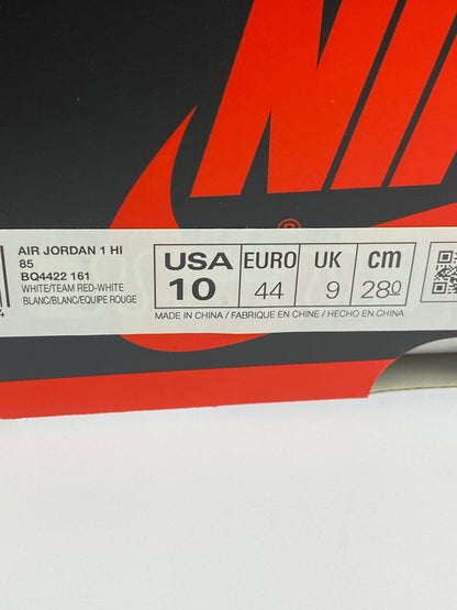 【未使用品】【メンズ】 NIKE ナイキ AIR JORDAN 1 HIGH '85 BQ4422-161 エア ジョーダン 1 ハイ 85 スニーカー 靴 160-251120-kk-36-min カラー：WHITE/TEAM RED/WHITE 万代Net店