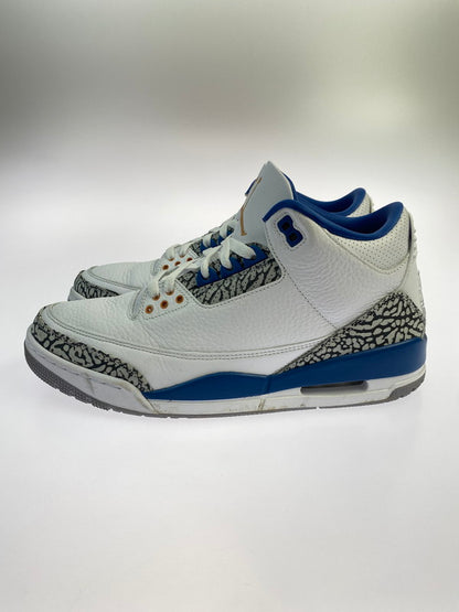 【中古品】【メンズ】 NIKE ナイキ AIR JORDAN 3 RETRO CT8532-148 エア ジョーダン 3 レトロ スニーカー 靴 160-251120-kk-34-min カラー：WHITE/METALLIC COPPER-TRUE BLUE 万代Net店