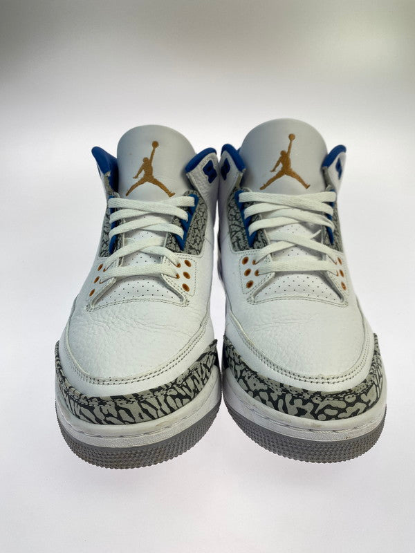 【中古品】【メンズ】 NIKE ナイキ AIR JORDAN 3 RETRO CT8532-148 エア ジョーダン 3 レトロ スニーカー 靴 160-251120-kk-34-min カラー：WHITE/METALLIC COPPER-TRUE BLUE 万代Net店