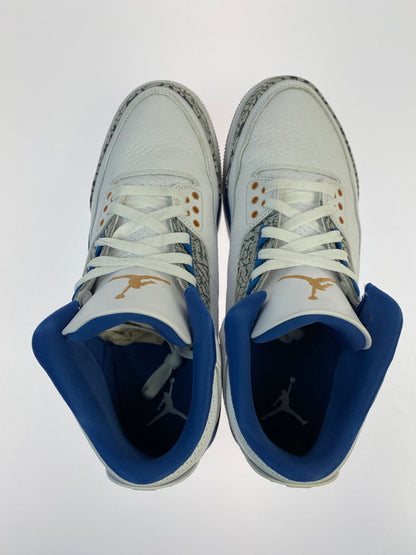 【中古品】【メンズ】 NIKE ナイキ AIR JORDAN 3 RETRO CT8532-148 エア ジョーダン 3 レトロ スニーカー 靴 160-251120-kk-34-min カラー：WHITE/METALLIC COPPER-TRUE BLUE 万代Net店