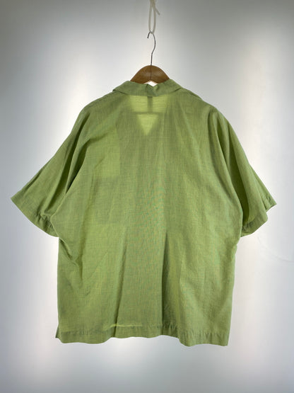 【中古品】【メンズ】 HEALTH ヘルス OPEN COLLAR SHIRT オープンカラーシャツ 半袖シャツ ショートスリーブ 140-260718-AS-34-min サイズ：L カラー：ライトグリーン 万代Net店